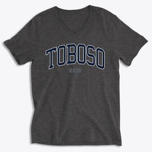 Toboso Ohio Traditional Soft Lightweight V-Neck