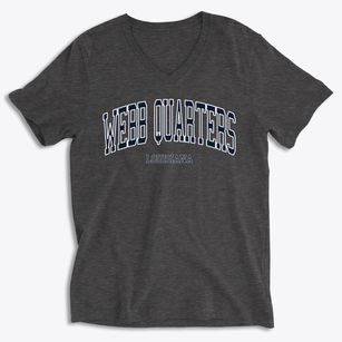 Webb Quarters Louisiana Traditional Soft Lightweight V-Neck