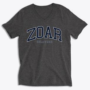 Zoar Delaware Traditional Soft Lightweight V-Neck