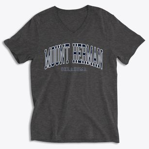 Mount Herman Oklahoma Traditional Soft Lightweight V-Neck