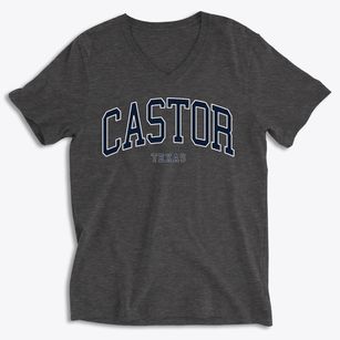 Castor Texas Traditional Soft Lightweight V-Neck