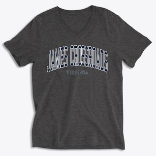 James Crossroads Virginia Traditional Soft Lightweight V-Neck