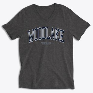 Woodlake Texas Traditional Soft Lightweight V-Neck