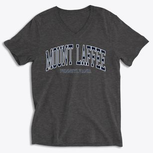 Mount Laffee Pennsylvania Traditional Soft Lightweight V-Neck