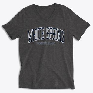 White Spring Pennsylvania Traditional Soft Lightweight V-Neck