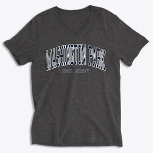 Washington Park New Jersey Traditional Soft Lightweight V-Neck
