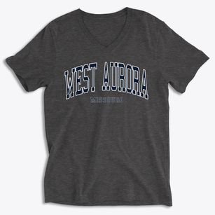 West Aurora Missouri Traditional Soft Lightweight V-Neck
