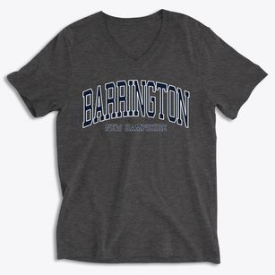 Barrington New Hampshire Traditional Soft Lightweight V-Neck