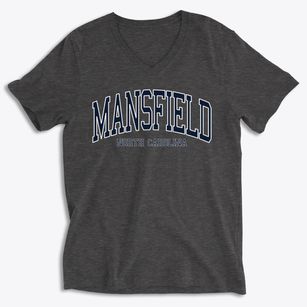 Mansfield North Carolina Traditional Soft Lightweight V-Neck