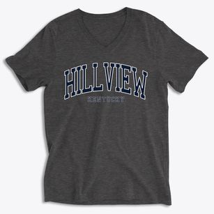 Hillview Kentucky Traditional Soft Lightweight V-Neck