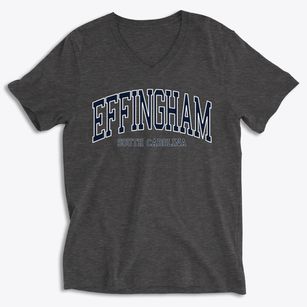 Effingham South Carolina Traditional Soft Lightweight V-Neck