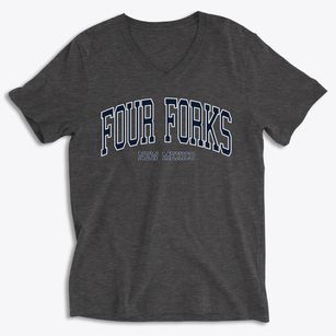 Four Forks New Mexico Traditional Soft Lightweight V-Neck