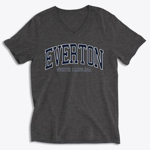 Everton North Carolina Traditional Soft Lightweight V-Neck