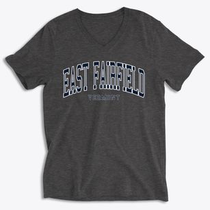East Fairfield Vermont Traditional Soft Lightweight V-Neck
