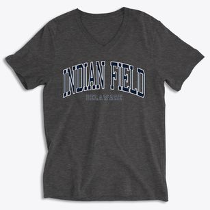 Indian Field Delaware Traditional Soft Lightweight V-Neck
