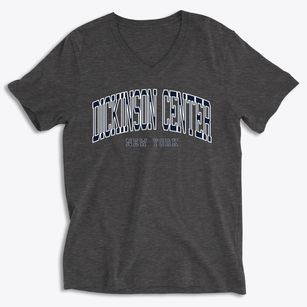 Dickinson Center New York Traditional Soft Lightweight V-Neck