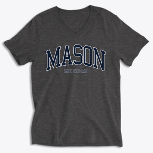 Mason Michigan Traditional Soft Lightweight V-Neck