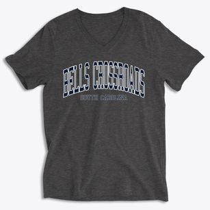 Bells Crossroads South Carolina Traditional Soft Lightweight V-Neck