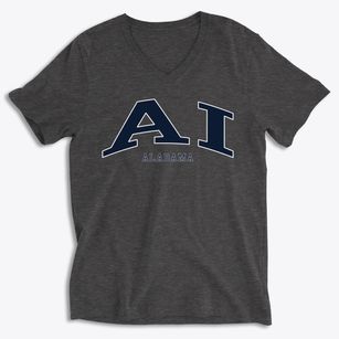 Ai Alabama Traditional Soft Lightweight V-Neck