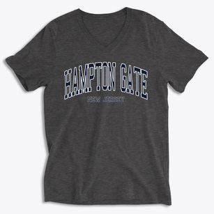 Hampton Gate New Jersey Traditional Soft Lightweight V-Neck