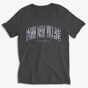 Penn Daw Village Virginia Traditional Soft Lightweight V-Neck