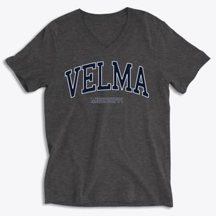 Velma Mississippi Traditional Soft Lightweight V-Neck