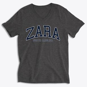 Zara North Carolina Traditional Soft Lightweight V-Neck