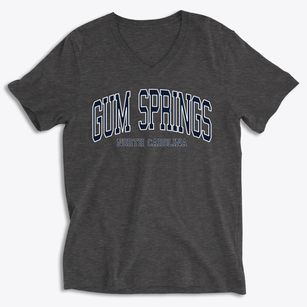 Gum Springs North Carolina Traditional Soft Lightweight V-Neck