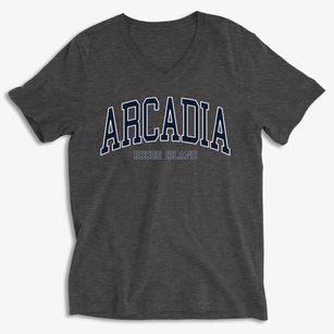 Arcadia Rhode Island Traditional Soft Lightweight V-Neck