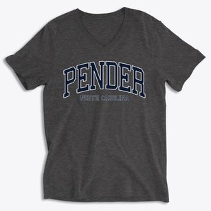 Pender North Carolina Traditional Soft Lightweight V-Neck