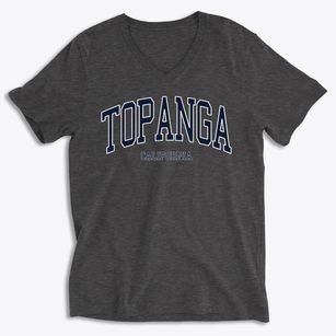 Topanga California Traditional Soft Lightweight V-Neck
