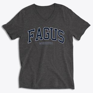 Fagus Missouri Traditional Soft Lightweight V-Neck