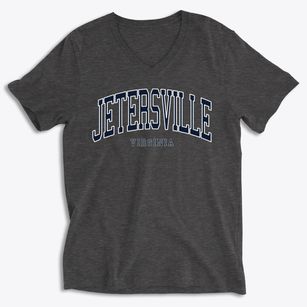 Jetersville Virginia Traditional Soft Lightweight V-Neck