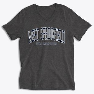 West Springfield New Hampshire Traditional Soft Lightweight V-Neck