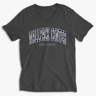 Wallpack Center New Jersey Traditional Soft Lightweight V-Neck