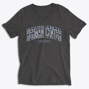 Herman Center Wisconsin Traditional Soft Lightweight V-Neck