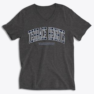 Terrace Heights Washington Traditional Soft Lightweight V-Neck