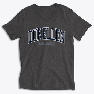 Dunellen New Jersey Traditional Soft Lightweight V-Neck