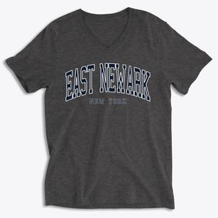 East Newark New York Traditional Soft Lightweight V-Neck