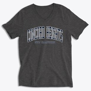 Concord Heights New Hampshire Traditional Soft Lightweight V-Neck