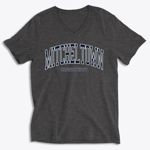 Mitcheltown Connecticut Traditional Soft Lightweight V-Neck