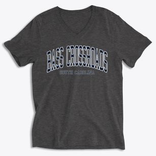 Bass Crossroads South Carolina Traditional Soft Lightweight V-Neck