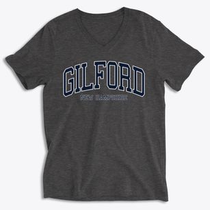 Gilford New Hampshire Traditional Soft Lightweight V-Neck
