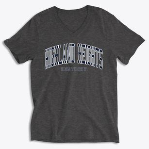 Highland Heights Kentucky Traditional Soft Lightweight V-Neck