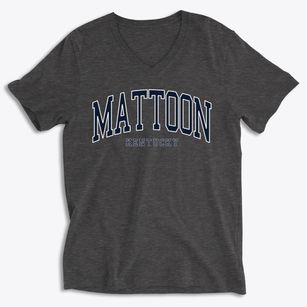 Mattoon Kentucky Traditional Soft Lightweight V-Neck