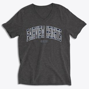 Fairview Heights Ohio Traditional Soft Lightweight V-Neck