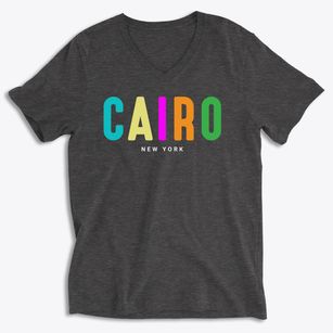 Cairo New York Color Pop Soft Lightweight V-Neck