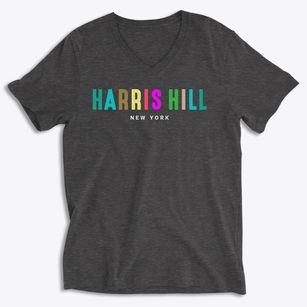 Harris Hill New York Color Pop Soft Lightweight V-Neck