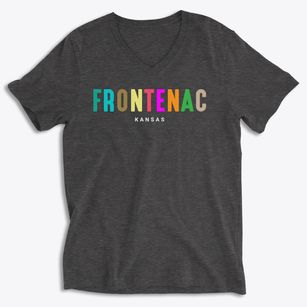 Frontenac Kansas Color Pop Soft Lightweight V-Neck