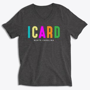 Icard North Carolina Color Pop Soft Lightweight V-Neck